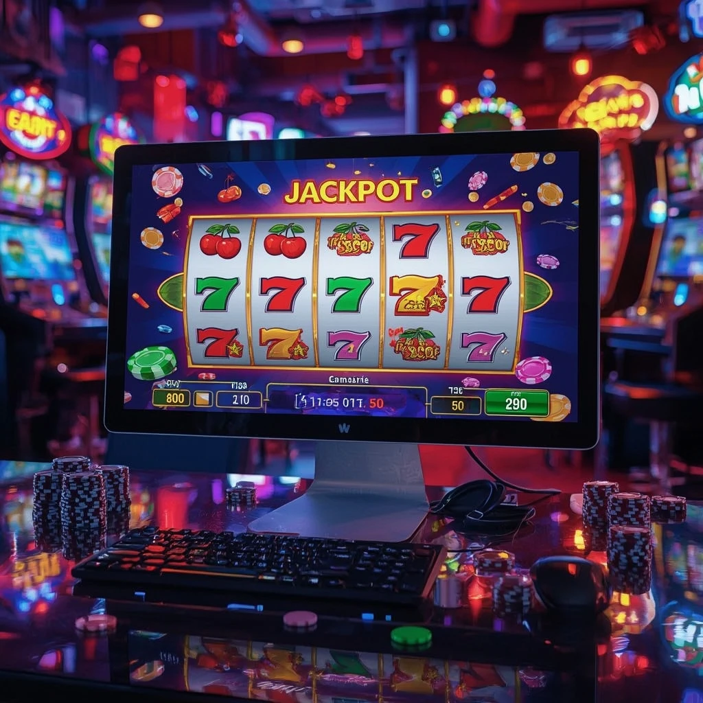 slots sur le moniteur SOS Casino
