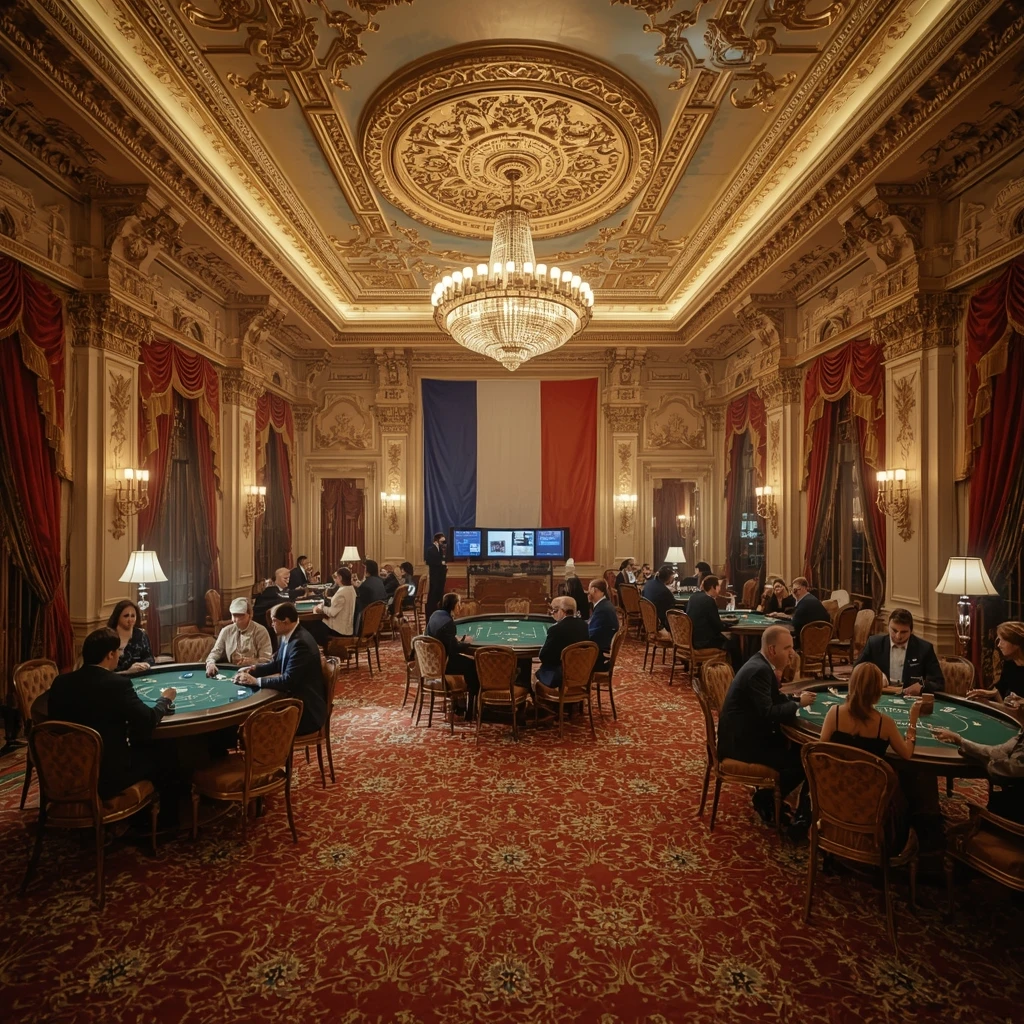 Le casino et le drapeau français SOS CASINO