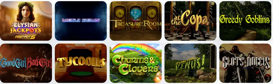 Les Jackpots au SOS Casino